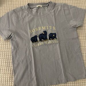 Brandy Melville/John Galt embroidered Yosemite graphic tee